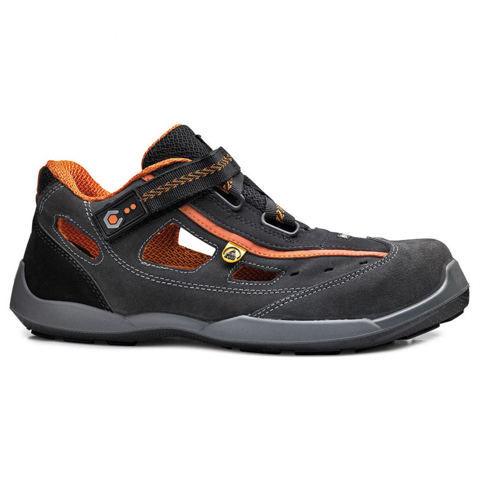 Aerobic S1P ESD SRC, 36, R, Grey/Orange